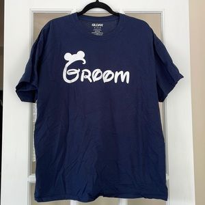 Mens Disney groom T-shirt